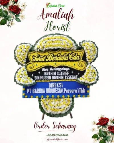 Papan Bunga Duka di Buahdua